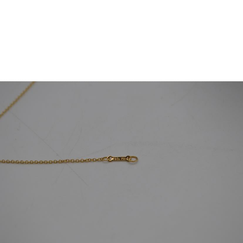 TIFFANY&Co. ティファニーアンドコウ/TIFFANY 750 ビーンズネックレス40cm/4.3g//Aランク/89