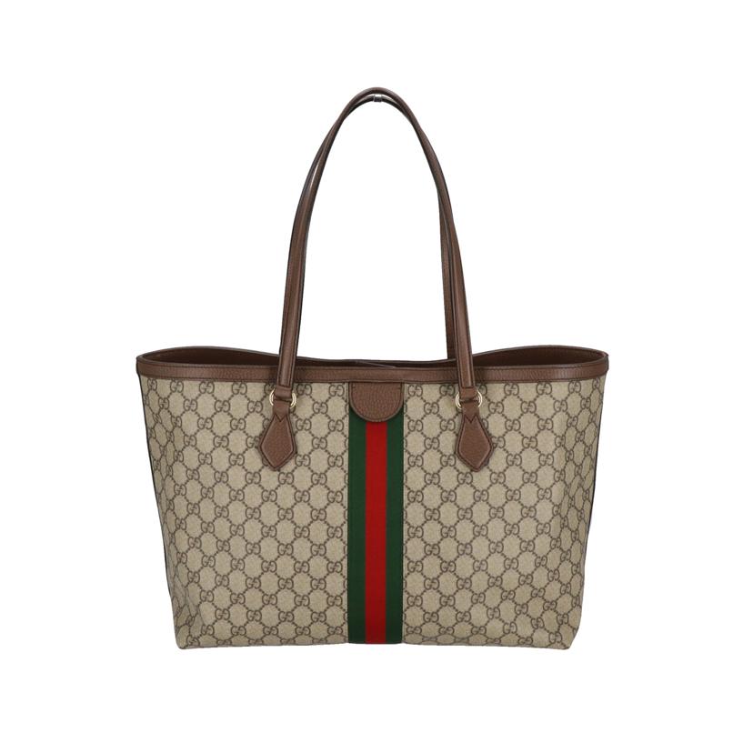 GUCCI グッチ/オフディア GGスプリーム ミディアムトート/631685//525***/ABランク/93