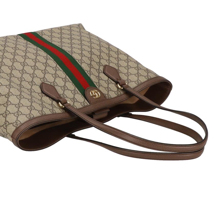 GUCCI グッチ/オフディア GGスプリーム ミディアムトート/631685//525***/ABランク/93