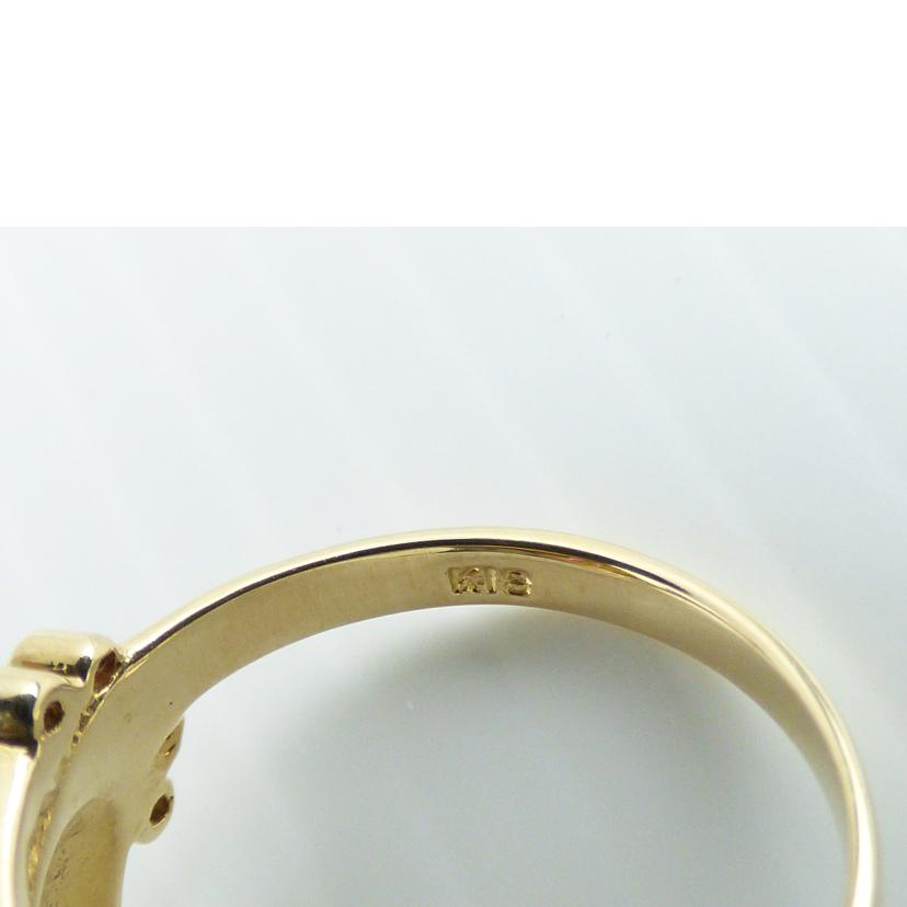 / K18ルビーダイヤリング//ABランク/64