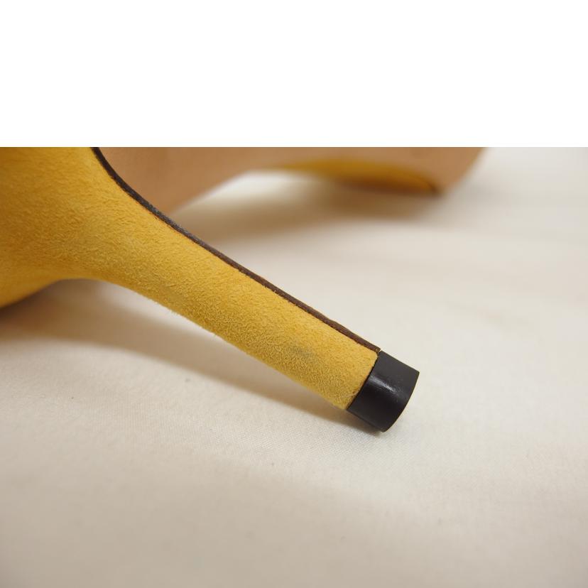 JIMMY CHOO ジミーチュウ/LOVE65/パンプス/スエード/イエロー/J00011039037//Bランク/04