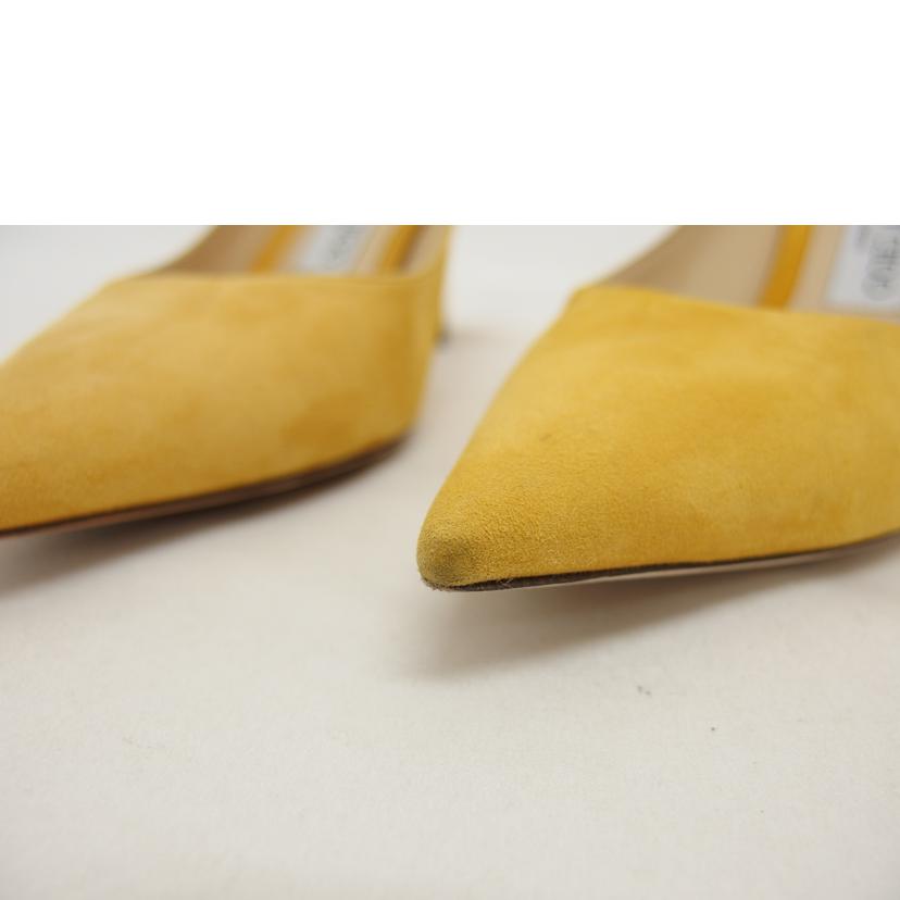 JIMMY CHOO ジミーチュウ/LOVE65/パンプス/スエード/イエロー/J00011039037//Bランク/04
