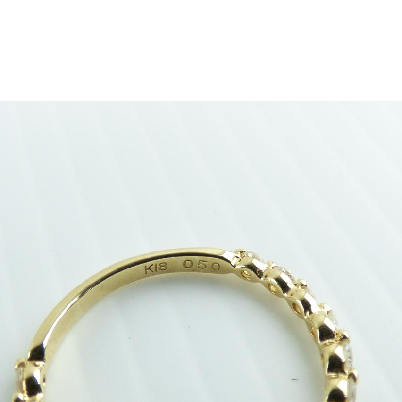 / K18ダイヤリング0.50ct//ABランク/64