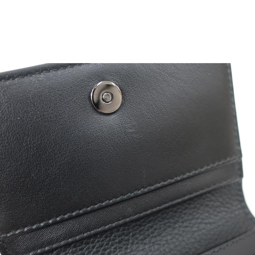 Christain Dior ディオール/パスケース 名刺入れ カードケース ブラック/2ESCH136//Aランク/65