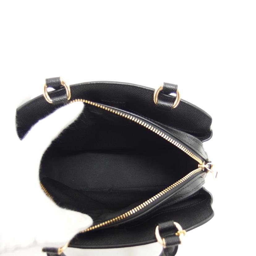 COACH コーチ/ミニキャリーオール/2WAYショルダーバッグ/ブラック/91146//E22**/Aランク/04