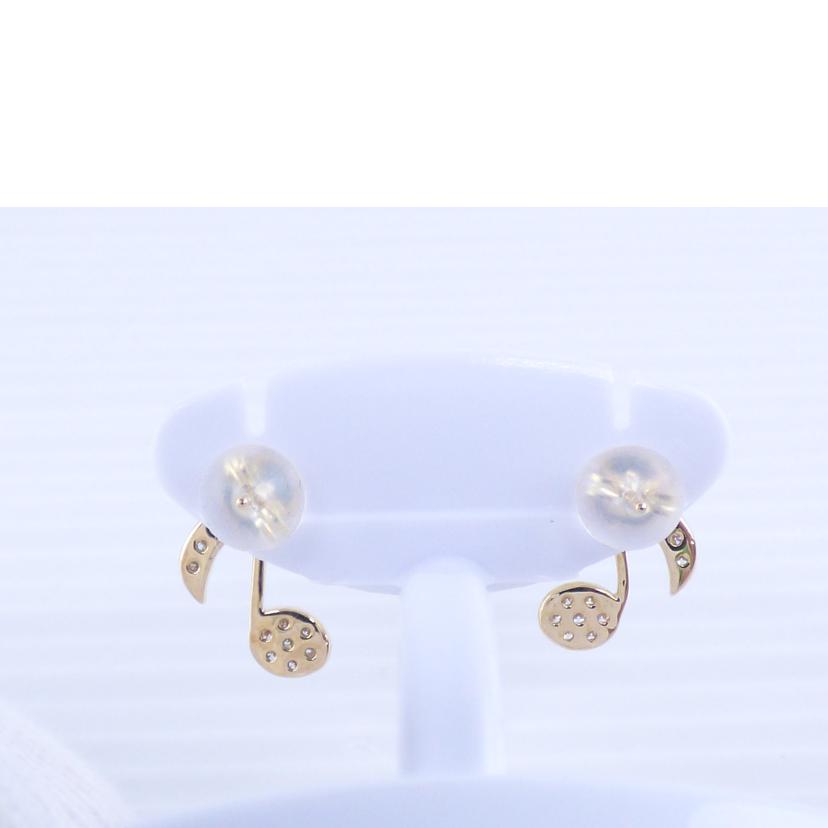 K18ダイヤピアス0.10ct//ABランク/64