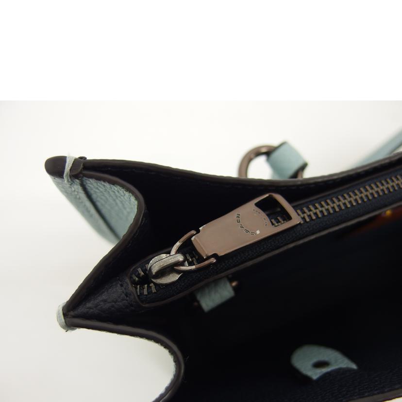 COACH コーチ/タイラーキャリーウォール/2WAYショルダーバッグ/ライトブルー/C3460//C22**/ABランク/04