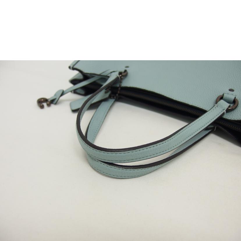 COACH コーチ/タイラーキャリーウォール/2WAYショルダーバッグ/ライトブルー/C3460//C22**/ABランク/04