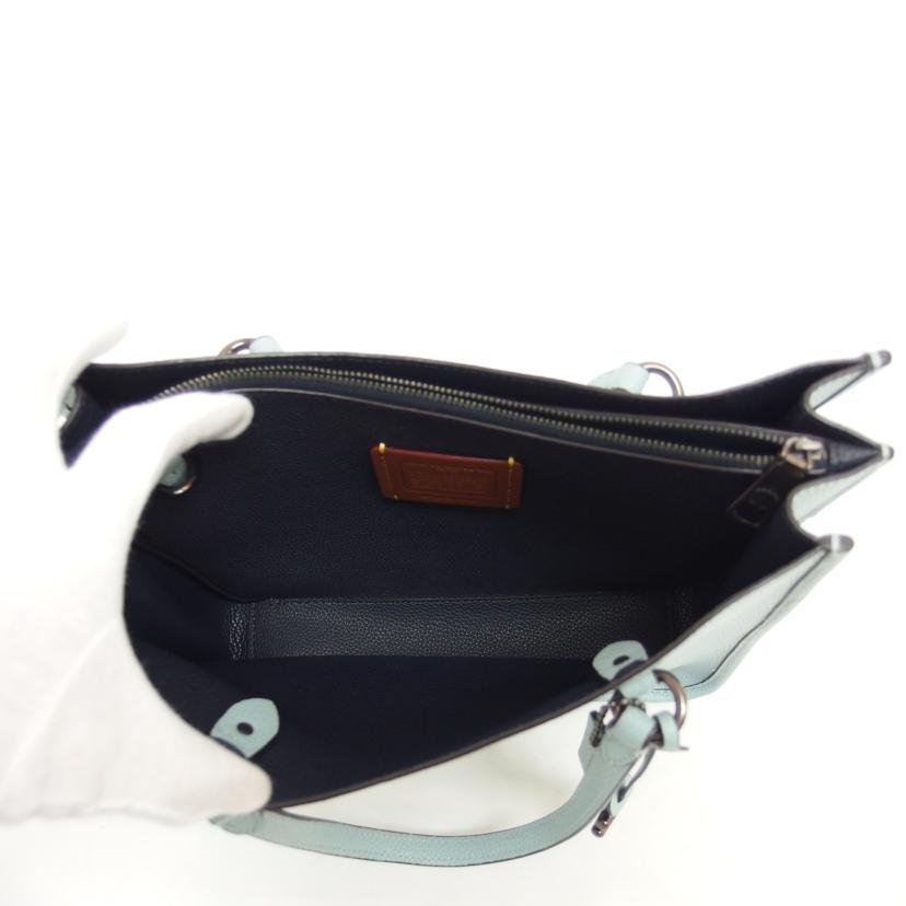 COACH コーチ/タイラーキャリーウォール/2WAYショルダーバッグ/ライトブルー/C3460//C22**/ABランク/04