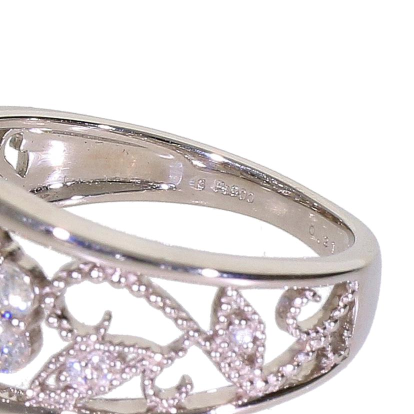 Pt900ダイヤリング0.31ct//Aランク/78