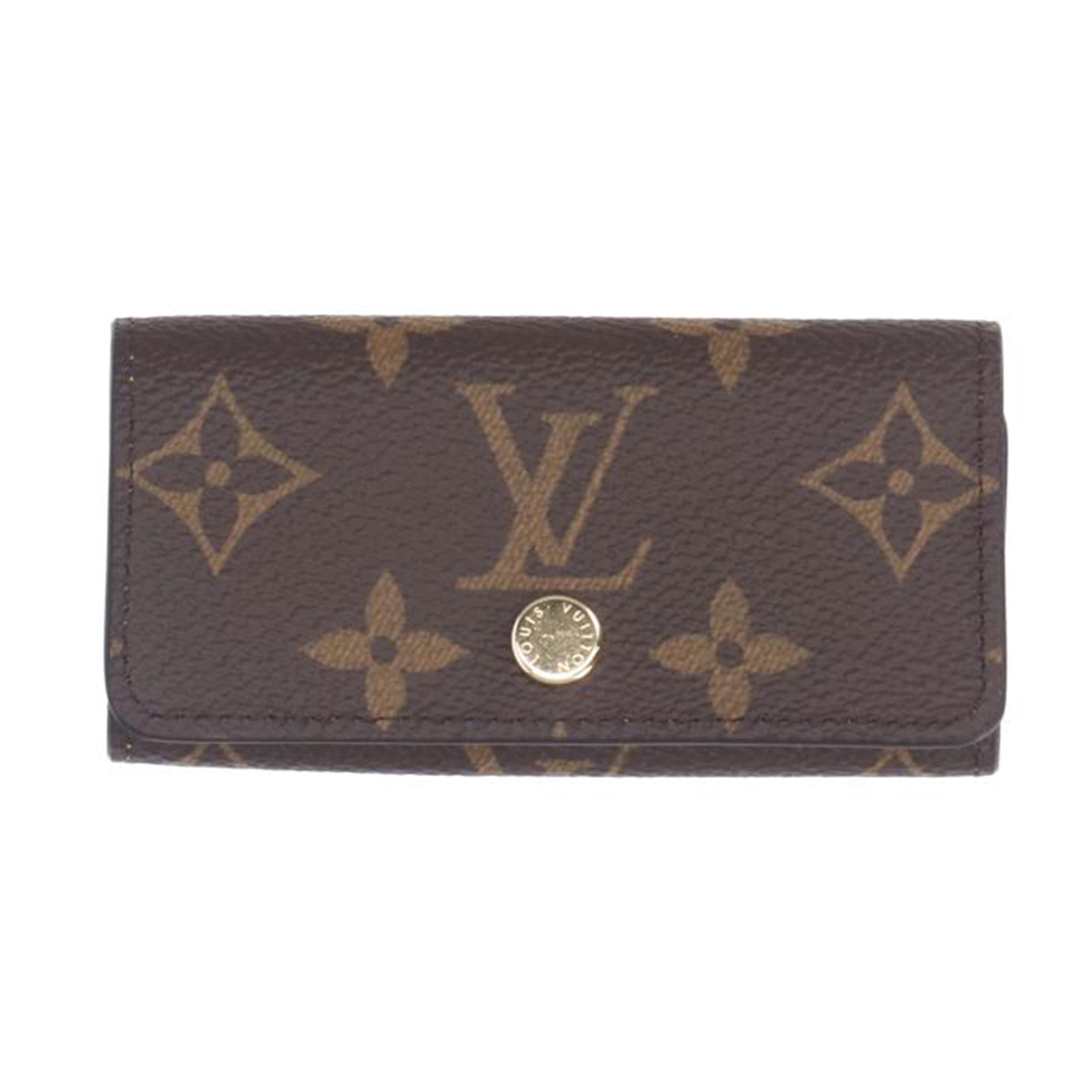 LOUIS VUITTON ルイ・ヴィトン/ミュルティクレ4/モノグラム/ジョーヌドール/M83648//RFI*/Aランク/94