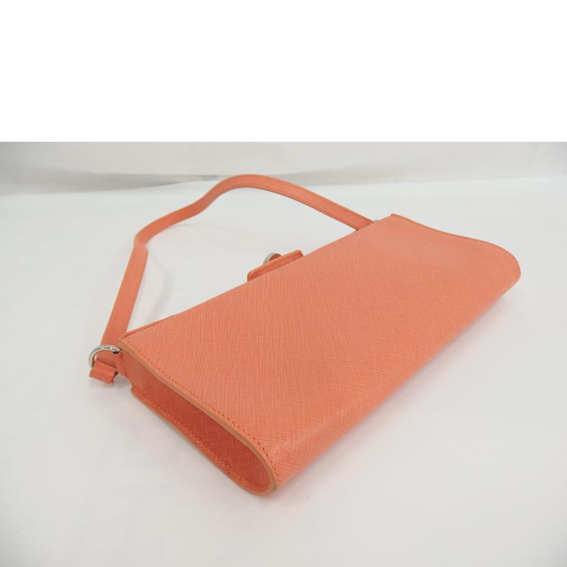 S.Feragammo フェラガモ/ガンチーニワンショルダー/オレンジ/AU21-4837//Aランク/82