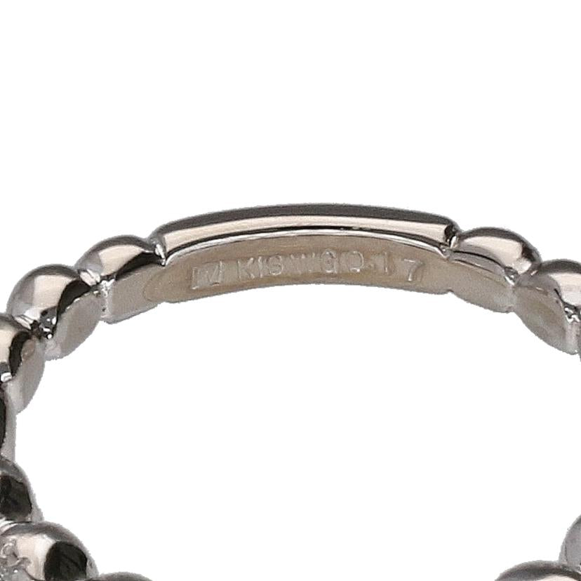 K18WGダイヤリング0.17ct //Aランク/65