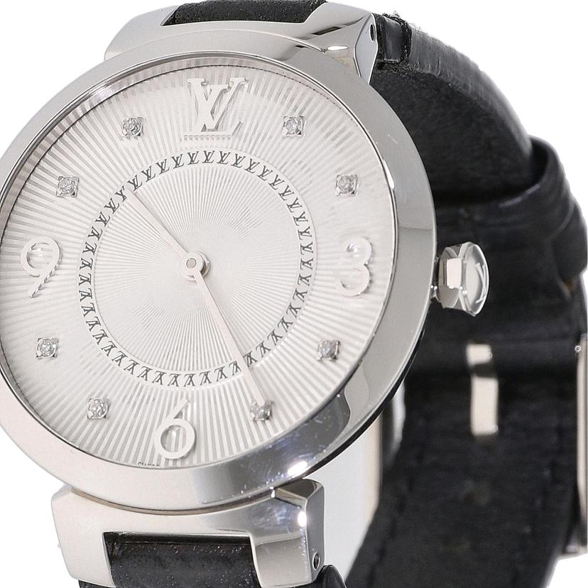 LOUIS VUITTON ルイ・ヴィトン/タンブールスリムMM・8Pダイヤ/レディース/クオーツ/Q13MJ//TE5***/Aランク/92