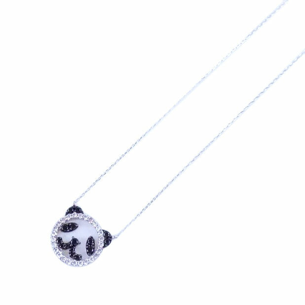 K18WGダイヤネックレス0.32ct//ABランク/64