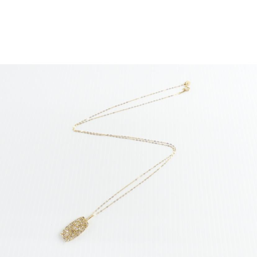 / K18ダイヤネックレス0.80ct//ABランク/64