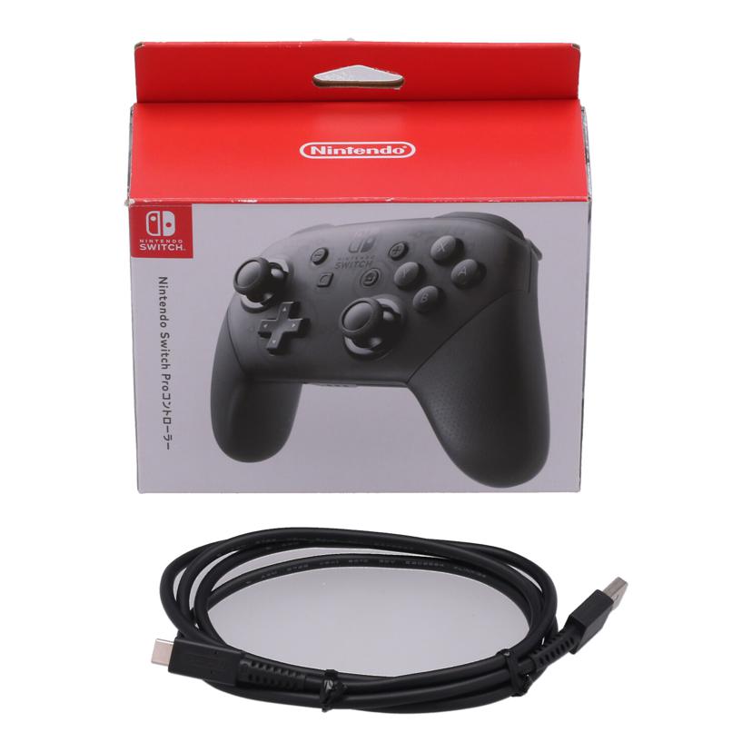 NINTENDO 任天堂 ニンテンドー /Switch Proコントローラー /HAC-A-FSSKA//XEL70120877172/ABランク/62