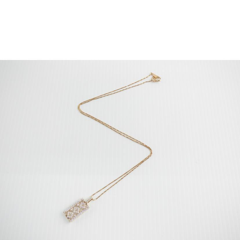 / K18ダイヤネックレス0.67ct//ABランク/64