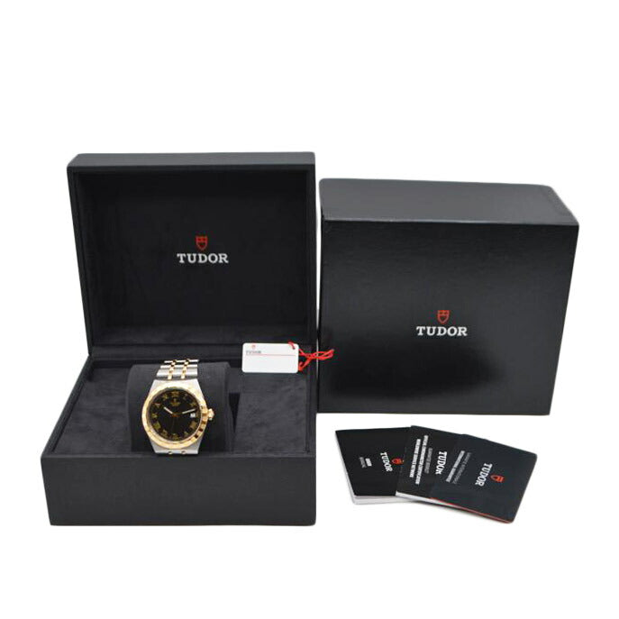 TUDOR チューダー チュードル/チューダーロイヤルデイト/ブラックローマ文字盤/28503-0006//Q38****/Aランク/89