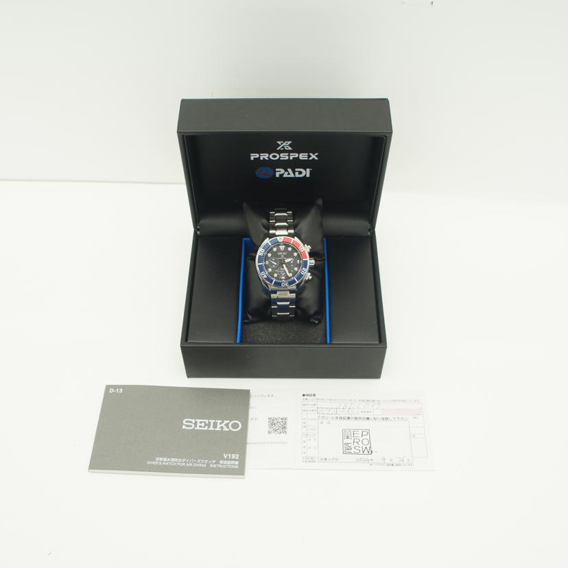 SEIKO セイコー/プロスペックスダイバースキューバ/PADI/SBDL067//0N0**/Aランク/06