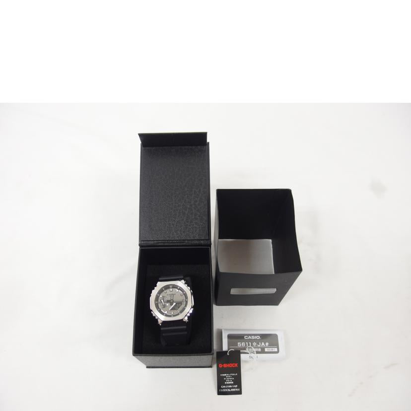 CASIO カシオ/G-SHOCK2100シリーズ/メタルカバード/クォーツ/GM-2100-1AJF//C3M***/Aランク/04