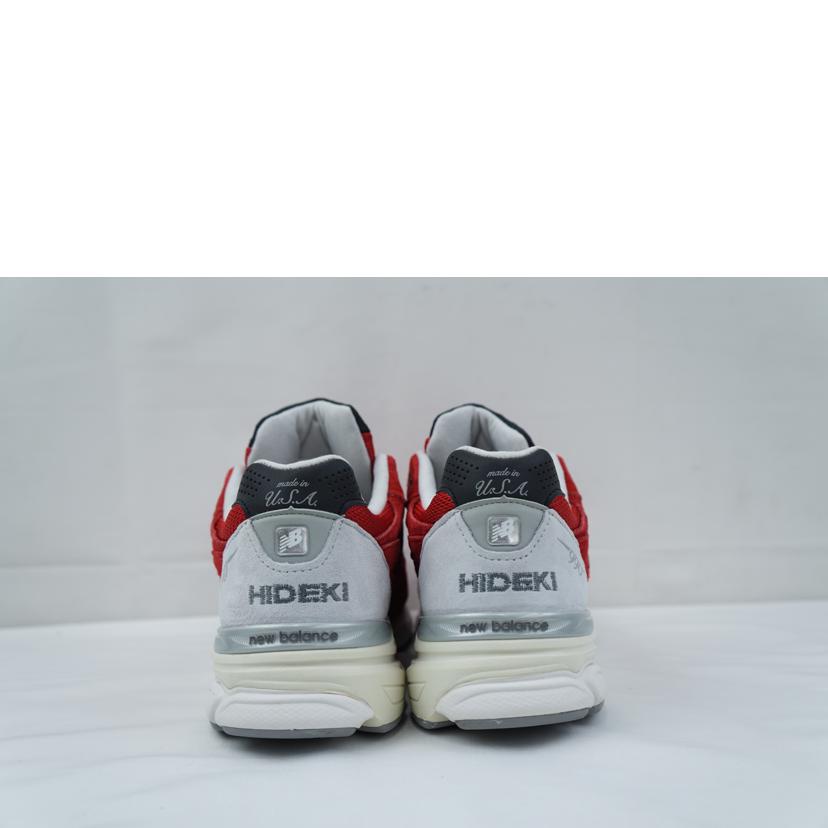 NB ニューバランス/NB スニーカー990/レッド USA 27.5/US990MC3//Aランク/67