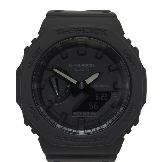 CASIO カシオ/G-SHOCKコンビネーションモデル/デジアナウォッチ/クォーツ/GA-2100-1A1DR//D00***/Aランク/04