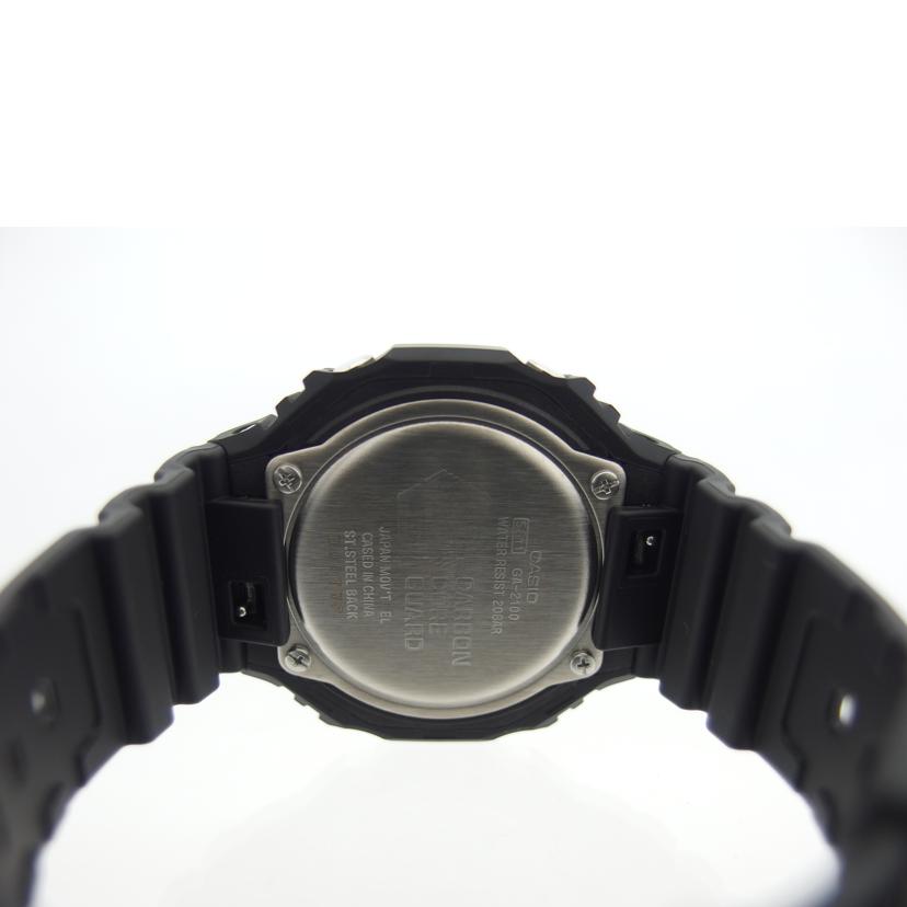 CASIO カシオ/G-SHOCKコンビネーションモデル/デジアナウォッチ/クォーツ/GA-2100-1A1DR//D00***/Aランク/04