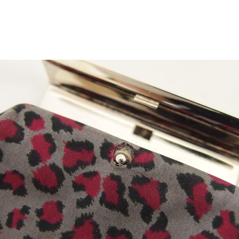 BOTTEGA VENETA ボッテガ ヴェネタ/ナイロン/レオパード柄小銭入れ/小物入れ//Aランク/04