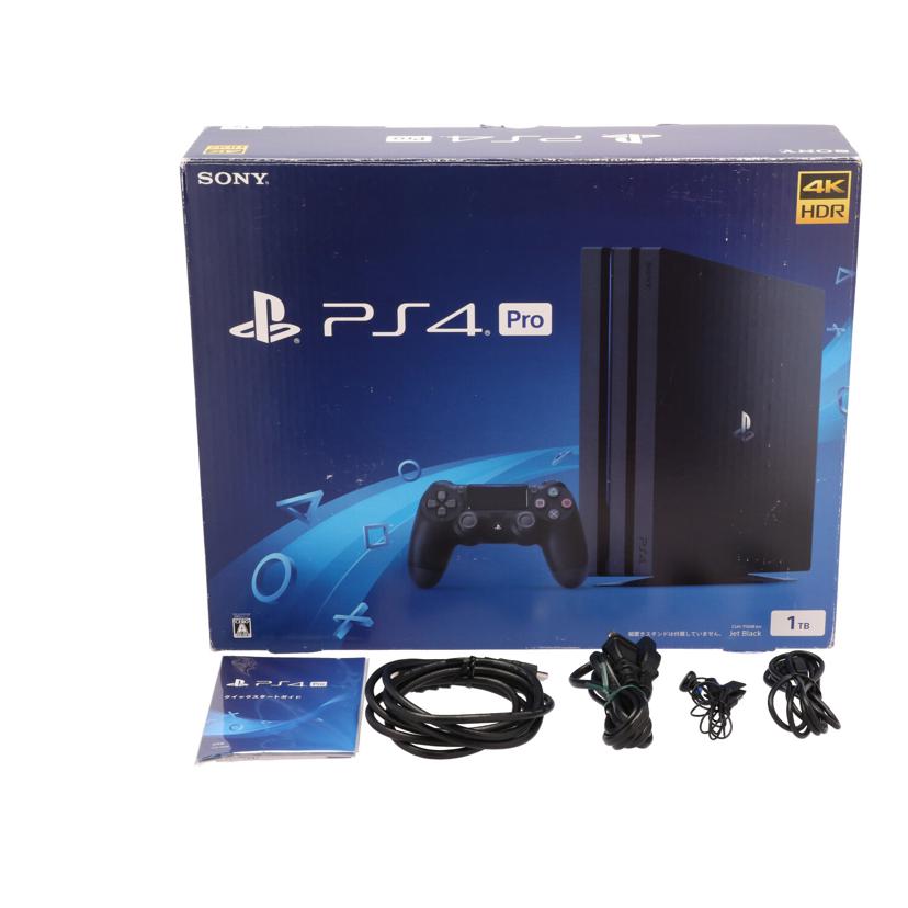 SONY ソニー/PlayStation4 Pro 本体/CUH-7100BB01//S0102702344/Bランク/62
