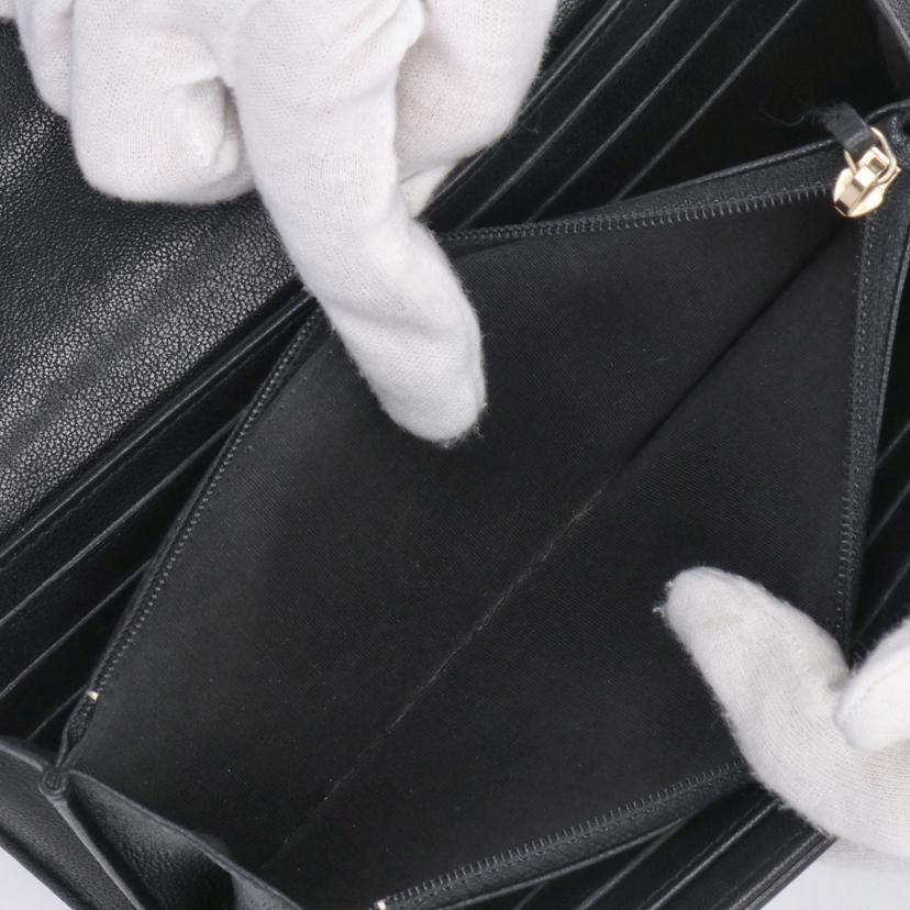 CHANEL シャネル/マドモアゼル/ラムレザーフラップウォレット/A80971//275*****/ABランク/91