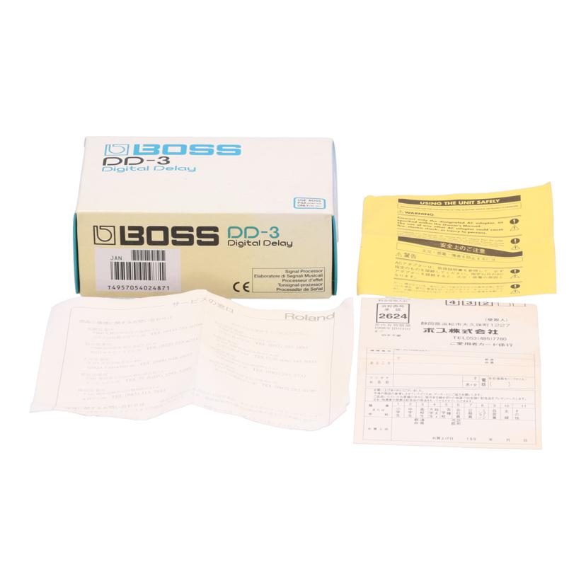 BOSS ボス/エフェクター/デジタルディレイ/DD-3//LK27318/ABランク/09