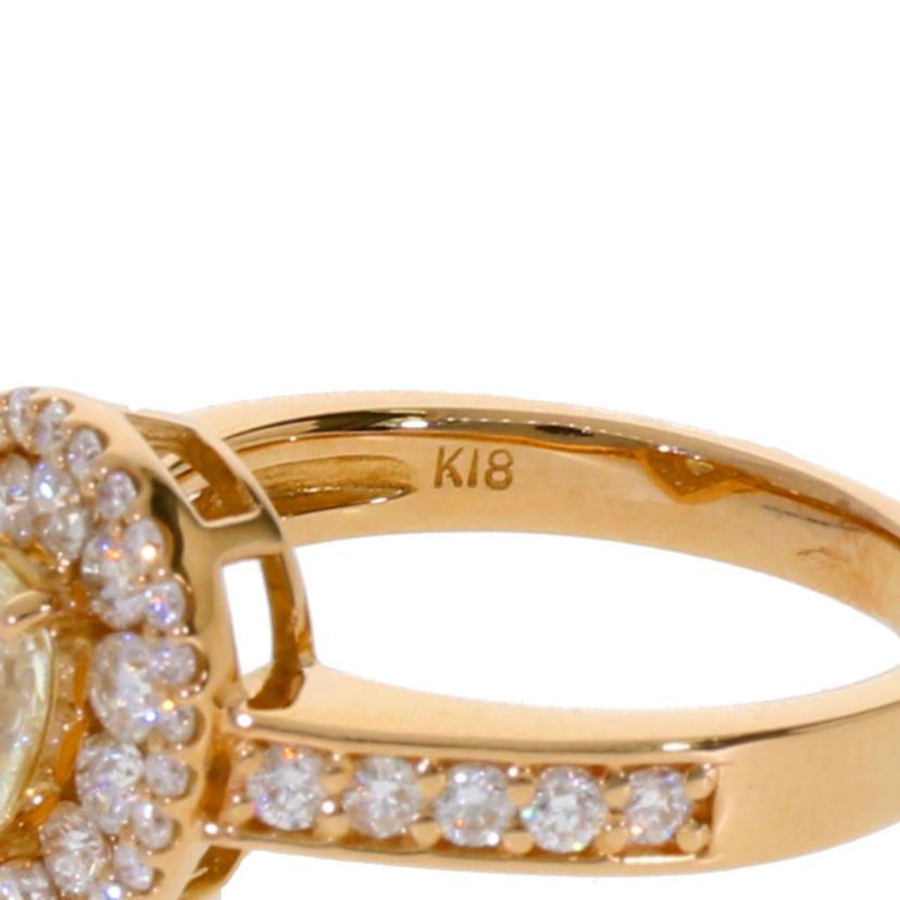 /K18ダイヤリングD0.373/0.70ct//Aランク/69