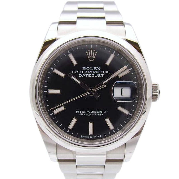 ROLEX ロレックス/デイトジャスト36/ブラック/ランダム番/126200//600*****/Aランク/88