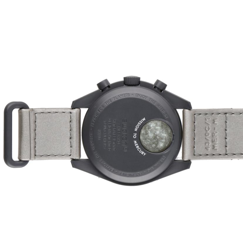 OMEGAXswatch オメガスオッチ/MOONSWATCH/MISSION TO MERCURY/S033A100//SAランク/94