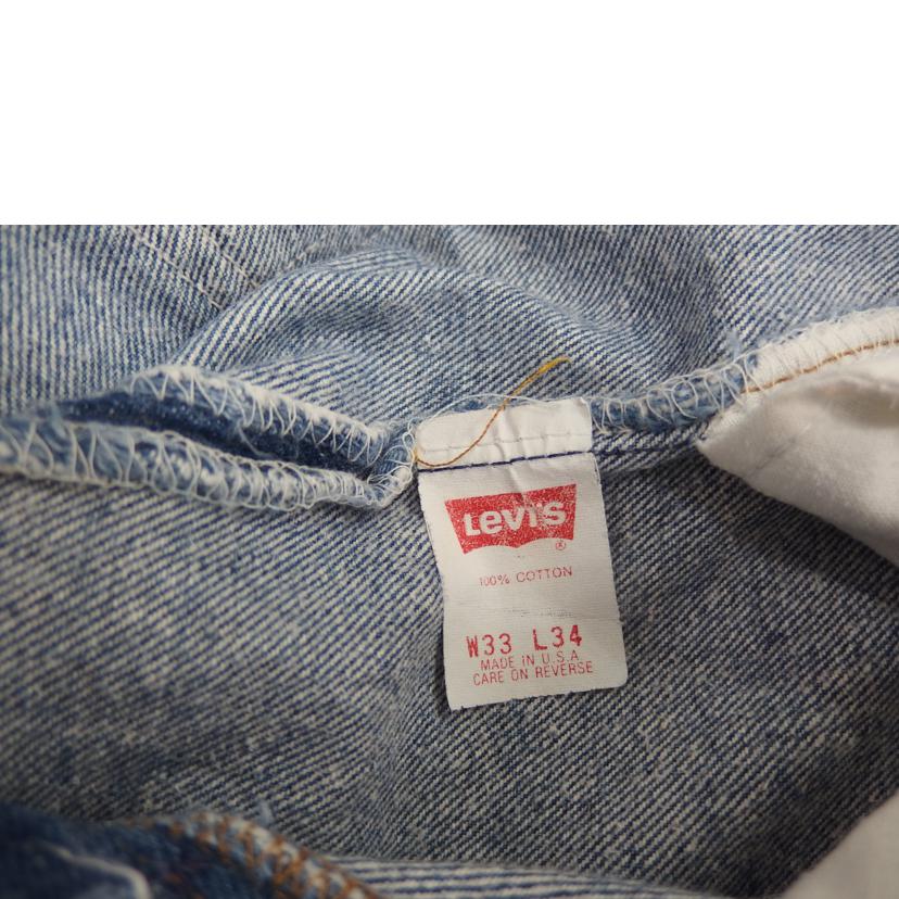 Levis Levis/501/USA製/553刻印/91年9月製/501//W33L34/Bランク/82