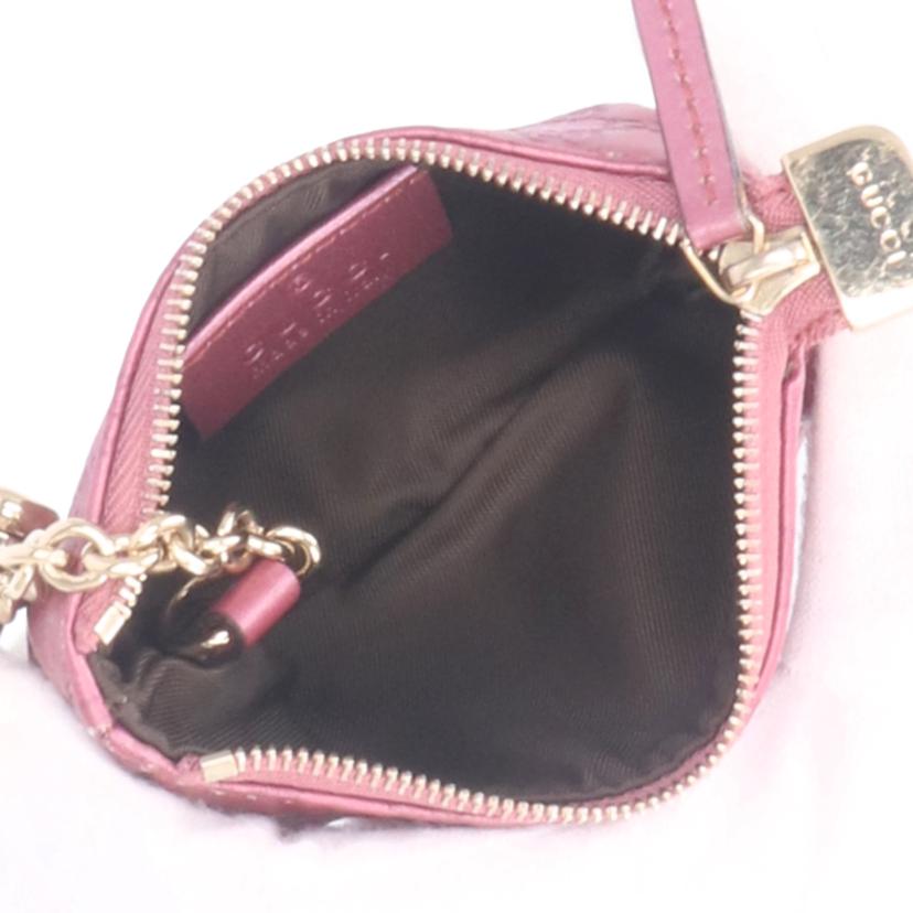 GUCCI グッチ/マイクログッチシマコインケース/233183//002***/Bランク/94