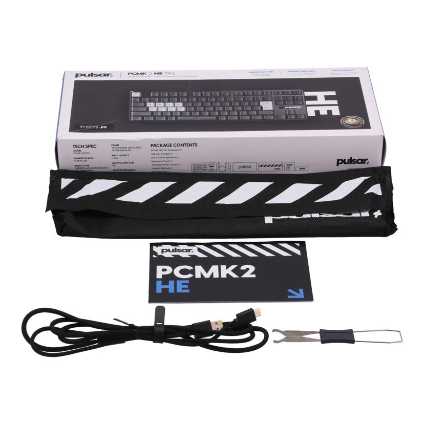 Pulsar Gaming Gears パルサー /ゲーミングキーボード/PCMK 2HE TKL/PCMK2HE811B//1840614/Aランク/62