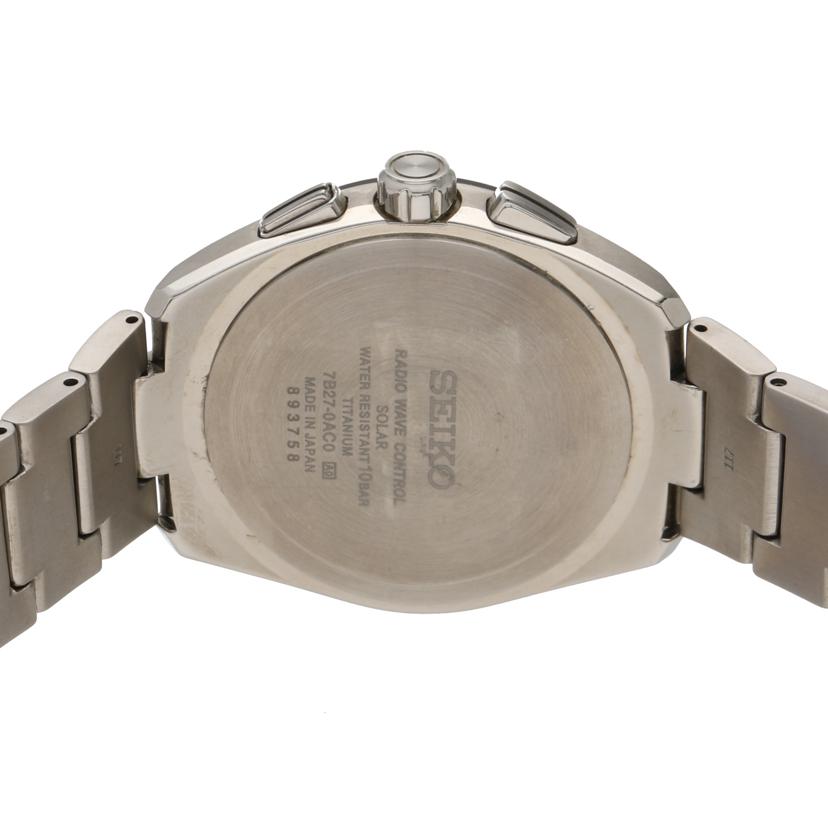 SEIKO セイコー/ブライツ/チタン/電波ソーラー/7B27-0AC0//893***/Aランク/78