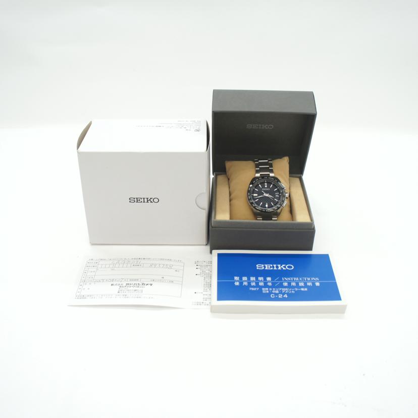 SEIKO セイコー/ブライツ/チタン/電波ソーラー/7B27-0AC0//893***/Aランク/78