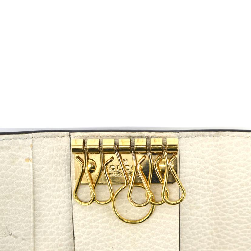 GUCCI GUCCI/GGスプリーム6連キーケース/456118//041*/Bランク/75