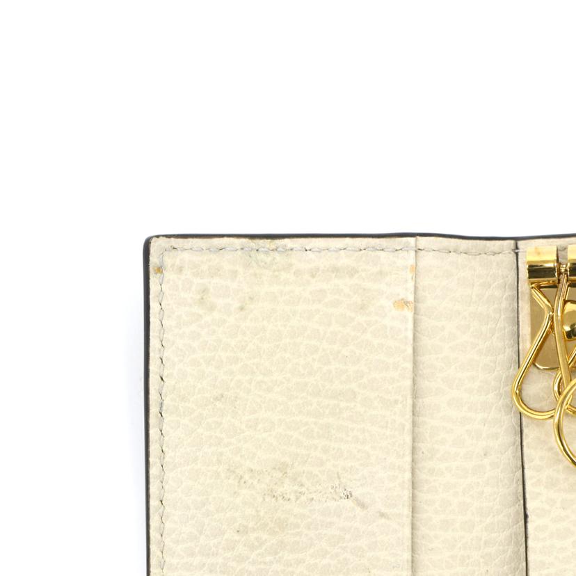 GUCCI GUCCI/GGスプリーム6連キーケース/456118//041*/Bランク/75