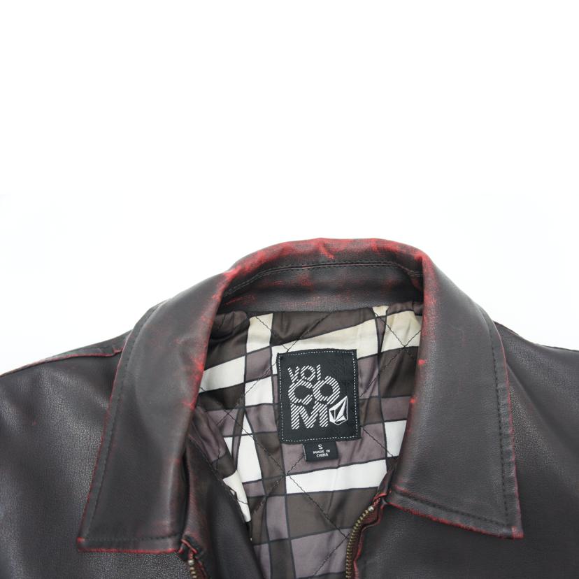 VOLCOM/VOLCOM レザージャケット//Bランク/06