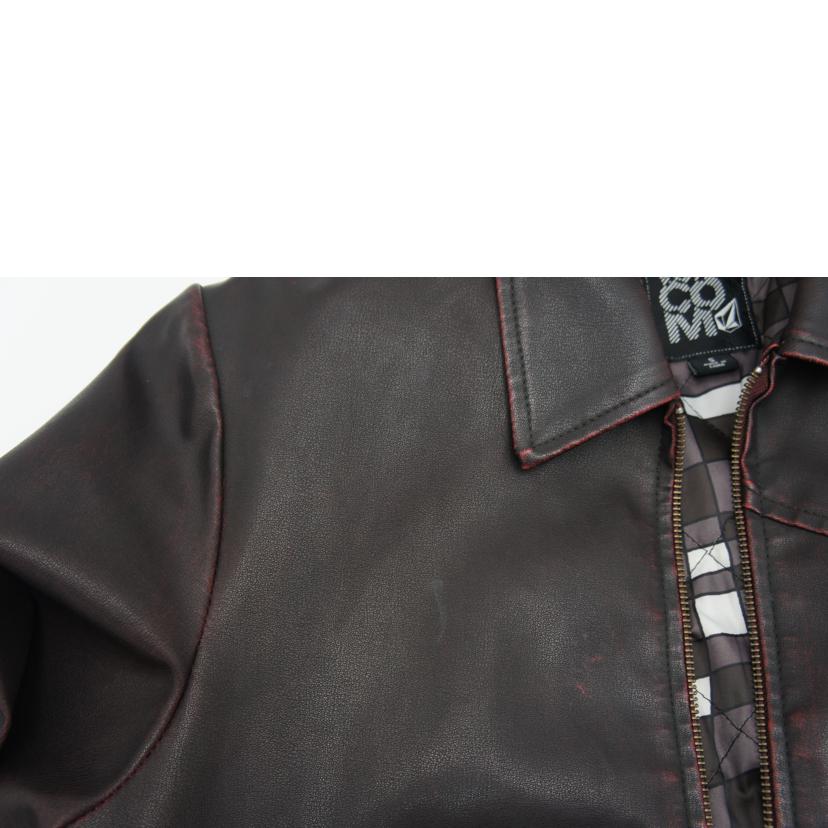 VOLCOM/VOLCOM レザージャケット//Bランク/06