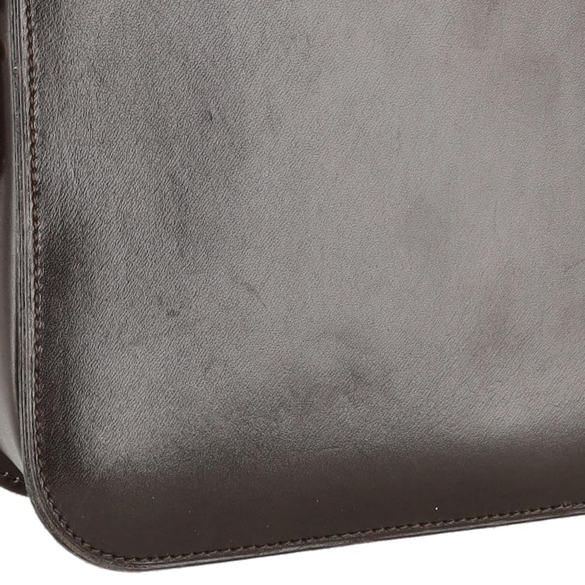 CELINE セリーヌ/ヴィンンテージ/マカダムバックルレザーフラップショルダー //ABランク/24