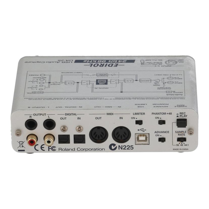 Roland ローランド/オーディオインターフェイス/UA-25//FW29678/Bランク/70