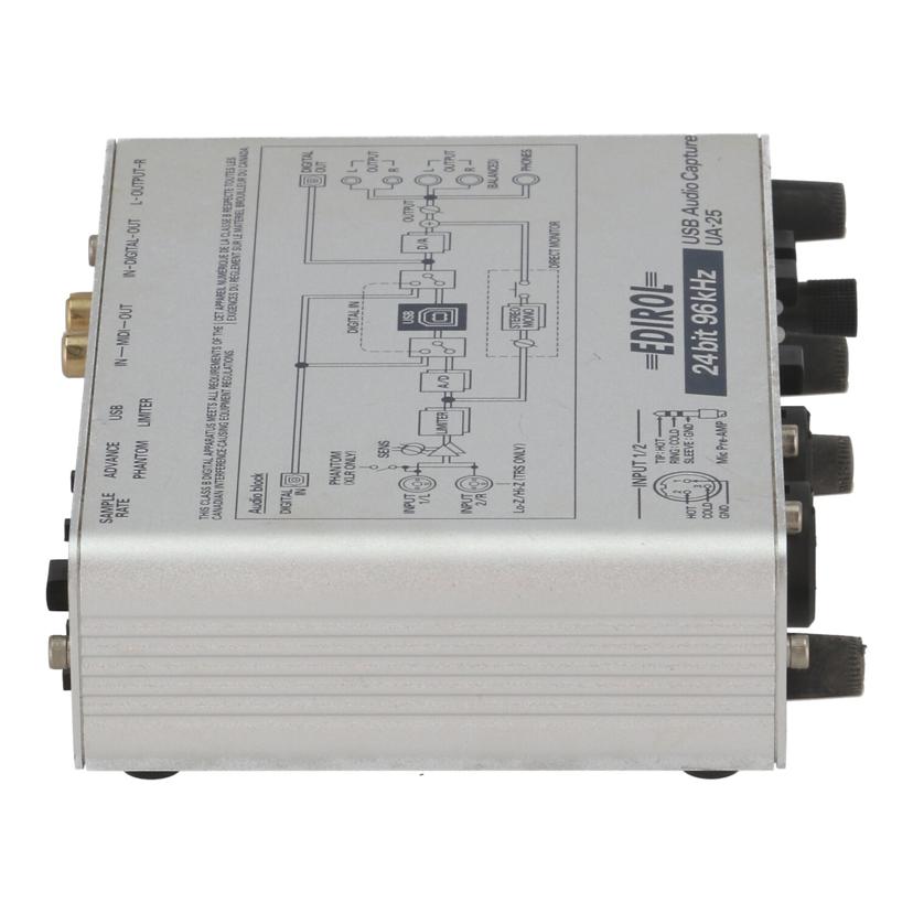 Roland ローランド/オーディオインターフェイス/UA-25//FW29678/Bランク/70