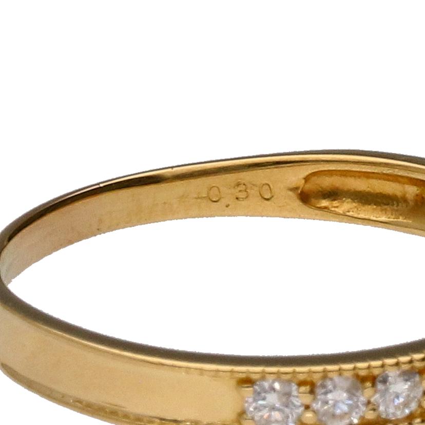 K18ダイヤリング0.30ct//Aランク/78