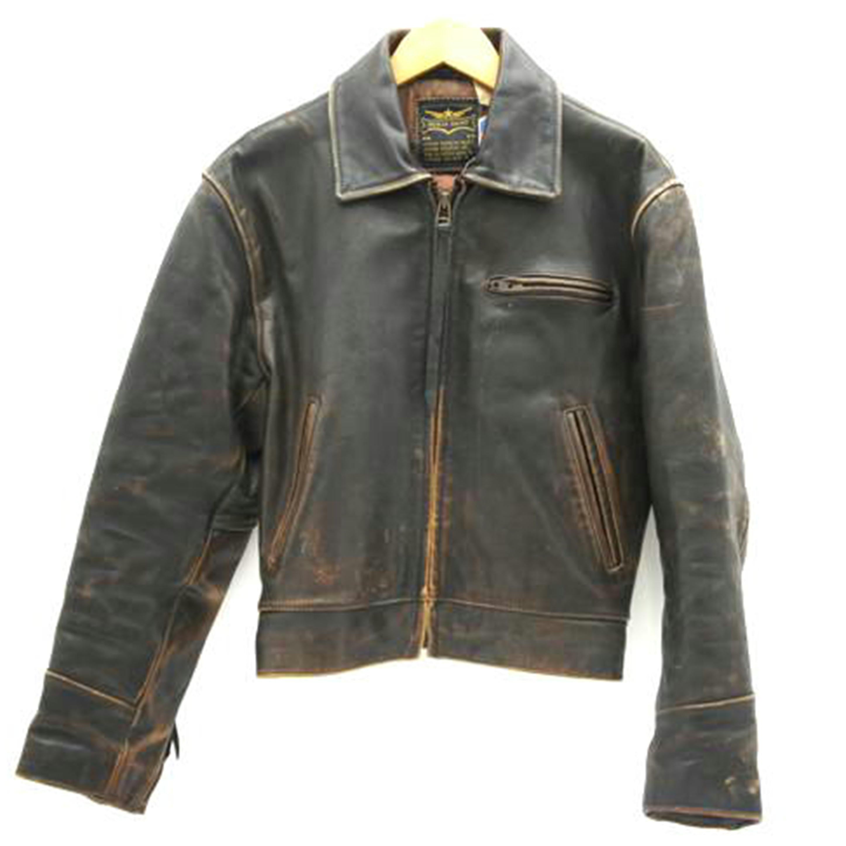 HUMAN BEING/シングルライダー レザージャケット//BCランク/06