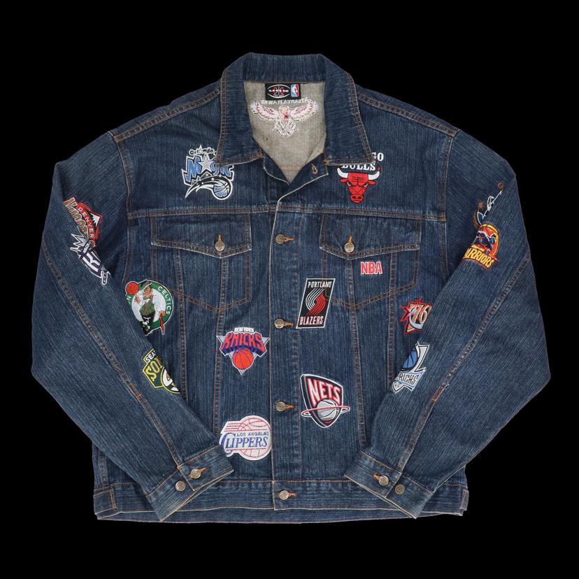 UNK/劇レア NBA デニムジャケット//ABランク/75